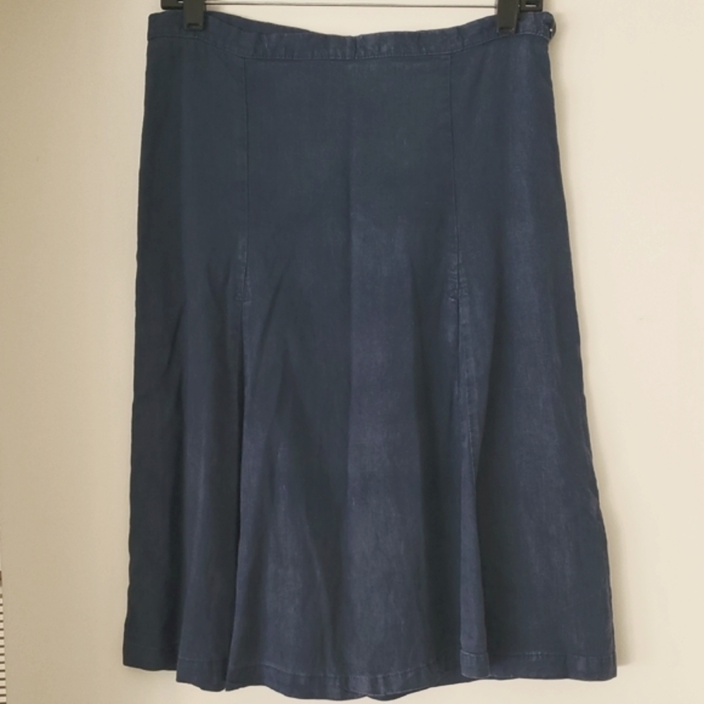 120% Lino Linen Skirt
